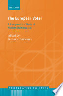 The European voter : a comparative study of modern democracies