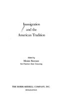 Immigration and the American tradition