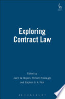 Exploring contract law