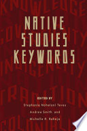 Native studies keywords