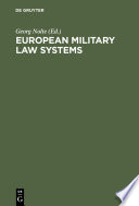European military law systems