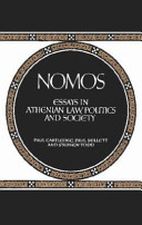 Nomos : essays in Athenian law, politics, and society