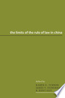 The limits of the rule of law in China