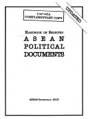 Handbook on selected ASEAN political documents.