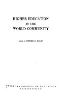 Higher education in the world community