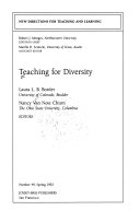 Teaching for diversity
