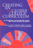 Creating an inclusive college curriculum : a teaching sourcebook from the New Jersey Project