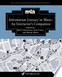 Information literacy in music : an instructor's companion