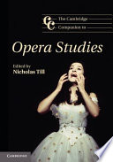 The Cambridge companion to opera studies