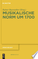 Musikalische norm um 1700
