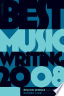 Best music writing 2008