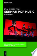 German pop music : a companion