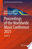 Proceedings of the Worldwide Music Conference 2021. Volume 2