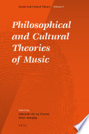 Philosophical and cultural theories of music