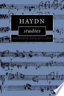 Haydn studies
