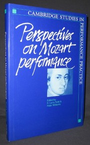 Perspectives on Mozart performance