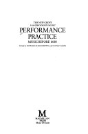 Performance practice : music before 1600