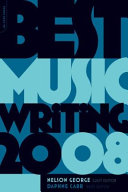 Best music writing 2008