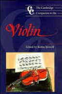 The Cambridge companion to the violin