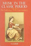 Music in the classic period : an anthology with commentary