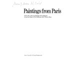 Paintings from Paris : early 20th century paintings and sculptures from the Musée d'Art Moderne de la Ville de Paris : [exhibition, Oxford, Museum of Modern Art, 2 July-13 August 1978 ... and elsewhere through 31 December 1978]