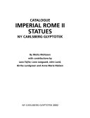 Imperial Rome II, statues : catalogue, Ny Carlsberg Glyptotek