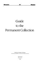 Guide to the permanent collection