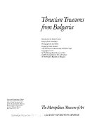 Thracian treasures from Bulgaria