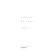 Material matters