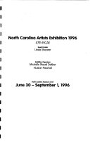 North Carolina Artists Exhibition 1996 : 47th NCAE