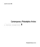 Contemporary Philadelphia artists : a juried exhibition, April 22 to July 8, 1990.