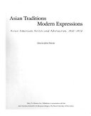 Asian traditions/modern expressions : Asian American artists and abstraction, 1945-1970
