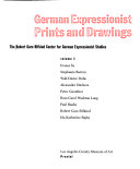 German expressionist prints and drawings : the Robert Gore Rifkind Center for German Expressionist Studies.