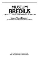 Museum Bredius : catalogus van de schilderijen en tekeningen