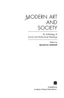 Modern art and society : an anthology of social and multicultural readings