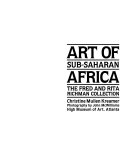 Art of sub-Saharan Africa : the Fred and Rita Richman collection