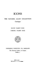 Icons; the Natasha Allen Collection, catalogue