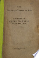 Catalogue of casts, marbles, bronzes, etc.