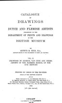 Catalogue of drawings by Dutch and Flemish artists preserved in the Department of Prints and Drawings in the British Museum,