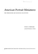 American portrait miniatures : the Worcester Art Museum collection