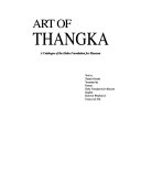 Art of Thangka : a catalogue of the Hahn Foundation for Museum