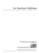 An American collection : [catalog, the Probasco collection] : historical notes and commentary