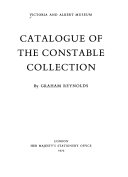 Catalogue of the Constable collection
