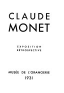 Claude Monet, exposition rétrospective,