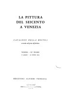 La pittura del Seicento a Venezia; catalogo della mostra. Venezia, Ca' Pesaro, 27 giugno-25 ottobre 1959.