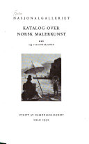 Katalog over norsk malerkunst