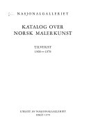 Katalog over norsk malerkunst : tilvekst 1968-1978