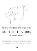 Modern painters and sculptors as illustrators,