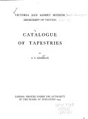 Catalogue of tapestries