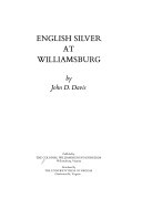 English silver at Williamsburg : [catalog]